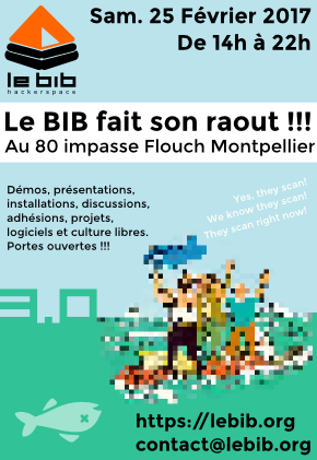 flyer portes ouvertes le BIB 25 février