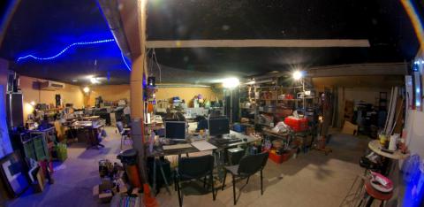 photo fish eye du space